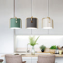 Axyaa Wood Pendant Lights Nordic Design LED Fixture Kitchen Island Bar Decor E27