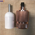Axyaa Retro Vintage E27 Pendant Light Socket Industrial Lamp Holder Base