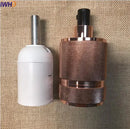Axyaa Retro Vintage E27 Pendant Light Socket Industrial Lamp Holder Base