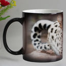 Axyaa Leopard Ceramic Magic Color Changing Coffee Mug, 11oz