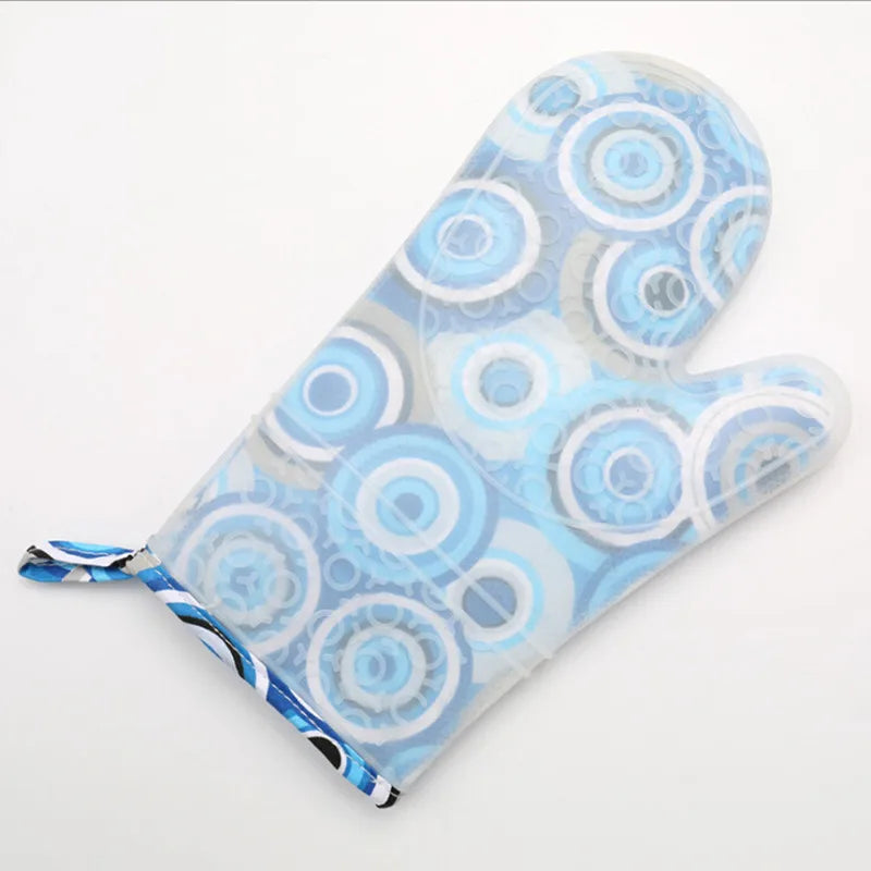 Axya Silicone Oven Mitt: Heat Resistant, Non-slip, High Quality Oven Gloves