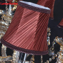 Axyaa Luxury Crystal Chandelier with 24 Lights for Modern Hotel Lobby