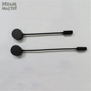Axyaa Black LED Wall Lamps: Contemporary Minimalist LED Mirror Light Bedside Lighting