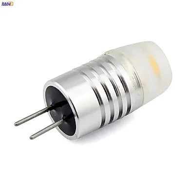 Axyaa 10pcs G4 LED Bulb COB Mini Lights - High Power 12V Chandeliers Replacement
