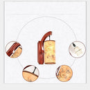 Axyaa Retro Antique Wood Wall Lamp Sconce for Stair Aisle Bedroom Cafe