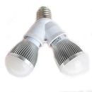 Axyaa E27 to 2 E27 Light Socket Converter Bulb Adapter