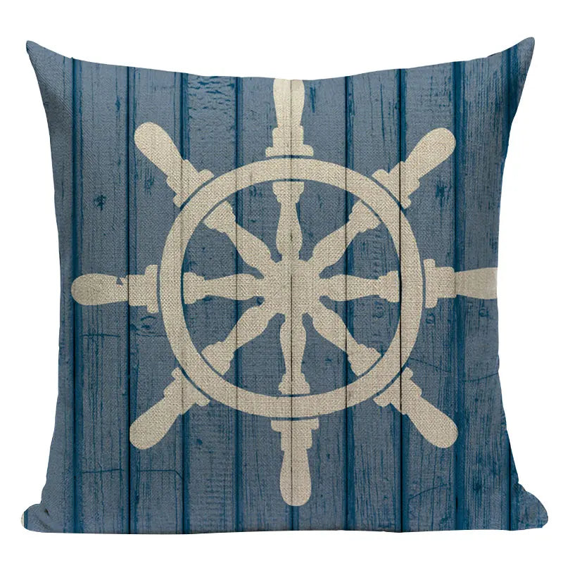 Axyaa Ocean Decor Throw Pillow Cover for Home & Office Furniture