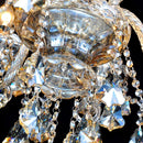 Axyaa Modern Crystal LED Chandelier in Gold/Silver with 6/8/10/15/18 Arms