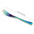 Axyaa Rainbow Stainless Steel Dinnerware Set