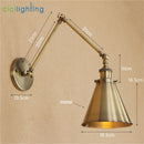 Axyaa Modern Wall Sconce Bedroom Light Industrial Nordic Wall Lamp