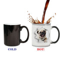 Axyaa Color-Changing Mug – Wolf Tiger Panther Design – Ideal Birthday Gift for Coffee Lovers.