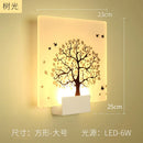 Axyaa Modern Romantic Wall Lamp LED - Nordic Design for Bedroom, Stair, Porch