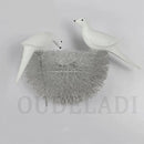 Axya Bird's Nest LED Wall Lamp with 3D Birds Art