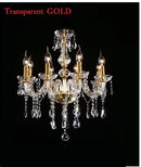 Axyaa Modern Crystal Chandeliers Ceiling Fixture LED K9 Lustre Indoor Pendant Lamp