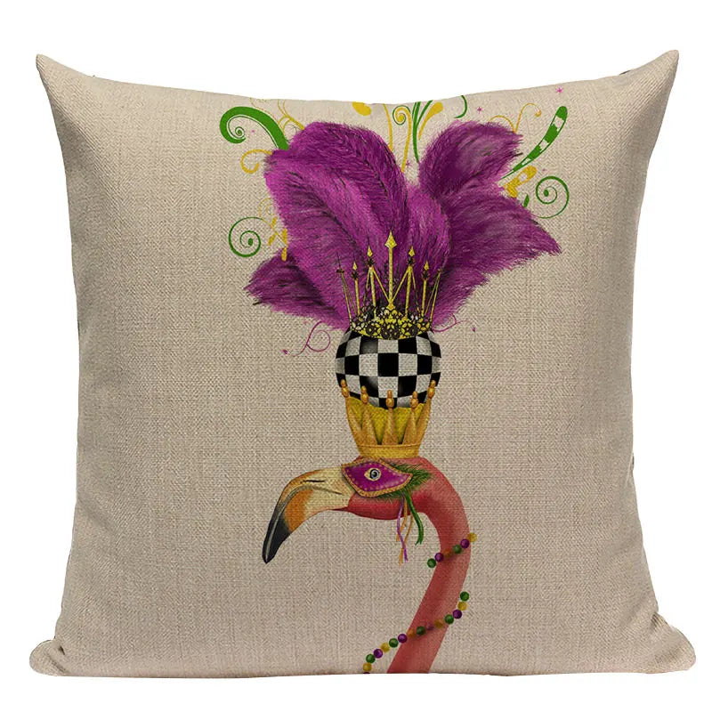 Axyaa Nordic Dog Lion Bunny Home Decor Pillow Case Sofa Cover 45x45cm Square