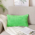 Axyaa Monochrome Corduroy Velvet Pillow Case, 40x60cm