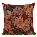 Axyaa Pug Dog Cat Bird Cushion Cover Sleep Dog Throw Pillow Cover