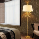 Axyaa Copper LED Floor Lamp for Living Room Office Bedroom Lighting