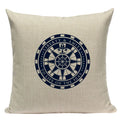 Nautical Anchor Throw Pillow Cover - Axyaa Branded Home Decor Collection