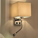 Axyaa Fabric LED Wall Lights Stair Hotel Living Room Bedroom Sconce Bra