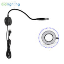Axyaa 5W LED Wall Sconce Mirror Light With Gooseneck Flexible Pipe, Button Switch