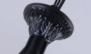 Axyaa Metal Body Glass Chandelier E27 Led Ceiling Lamp, European Traditional Decor Lighting