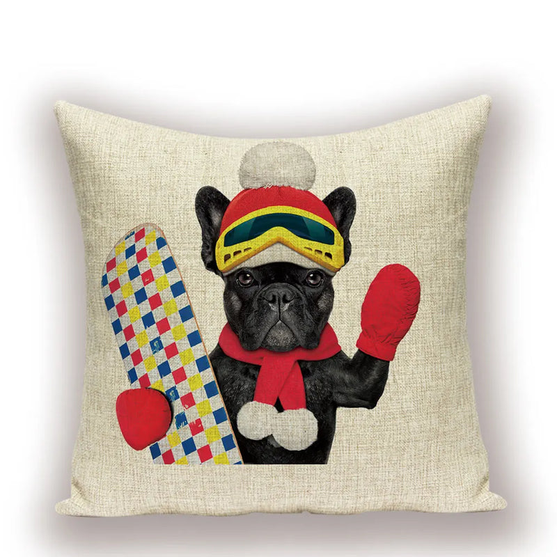 Axyaa Cartoon Cushion Cover 45x45cm - High Quality Pillowcase for Living Room