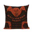 Halloween Skull Masquerade Cushion Cover - Axyaa Branded Decorative Throw Pillow Cover