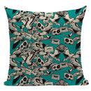 Axyaa Pug Dog Cat Bird Cushion Cover Sleep Dog Throw Pillow Cover