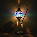 Axyaa Vintage Turkish Mosaic Glass Table Lamp Bedside Bed Light
