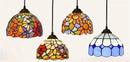 Axyaa Mediterranean Style Mosaic LED Pendant Light for Dining Room Bar