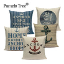 Axyaa Ocean Decor Throw Pillow Cover for Home & Office Furniture