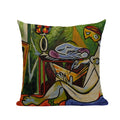 Axyaa Picasso Paintings Decorative Cushion Covers - Starry Night & Abstract Art
