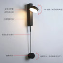 Axyaa Modern Wall Light Dimmable Sconce for Bedroom and Living Room