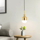 Axyaa Nordic Minimalist Pendant Light - Acrylic Ball Ceiling Lamp for Home Decor