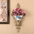 Luxury Palace Wall Hanging Resin Vase Home Decoration by Axyaa