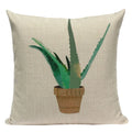 Axyaa Geometric Cushion Covers - Monkey Horse Print, Custom Home Décor, Throw Pillows