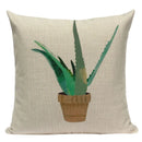 Axyaa Geometric Cushion Covers - Monkey Horse Print, Custom Home Décor, Throw Pillows
