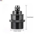 Axyaa Vintage E27 Lamp Holder with LED Light Bulb Compatibility