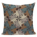 Axyaa Pug Dog Cat Bird Cushion Cover Sleep Dog Throw Pillow Cover