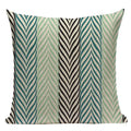 Axyaa Modern Geometric Cushion Covers - Colorful Square Seat Decor Pillow Case
