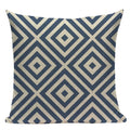 Axyaa Geometric Linen Cushion Cover Multicolour Decorative Pillow for Home Sofa