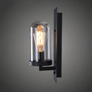Axyaa Retro Loft Glass Wall Sconce for Warehouse Corridor Living Room Bedroom