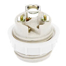 Axyaa Ceramic E27 Lamp Holder Socket Base 110v-220v Bulb Fitting
