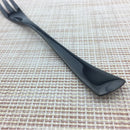 Axyaa Mirror Black Fish Fork Set - 18/10 Stainless Steel Cutlery Set