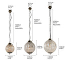 Axyaa Royal Empire Big Led Crystal Chandelier for Modern Living Spaces