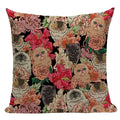 Axyaa Pug Dog Cat Bird Cushion Cover Sleep Dog Throw Pillow Cover