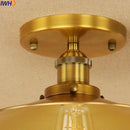 Axyaa Industrial Vintage LED Ceiling Light Fixture Loft Style for a Modern Home