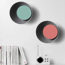 Colorful Round LED Wall Lamp Nordic Style Rotatable 300° Axyaa Brand