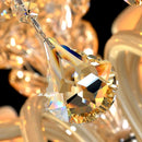 Modern Luxury Crystal Chandelier Light Fixture for Living Room and Bedroom by Axyaa
